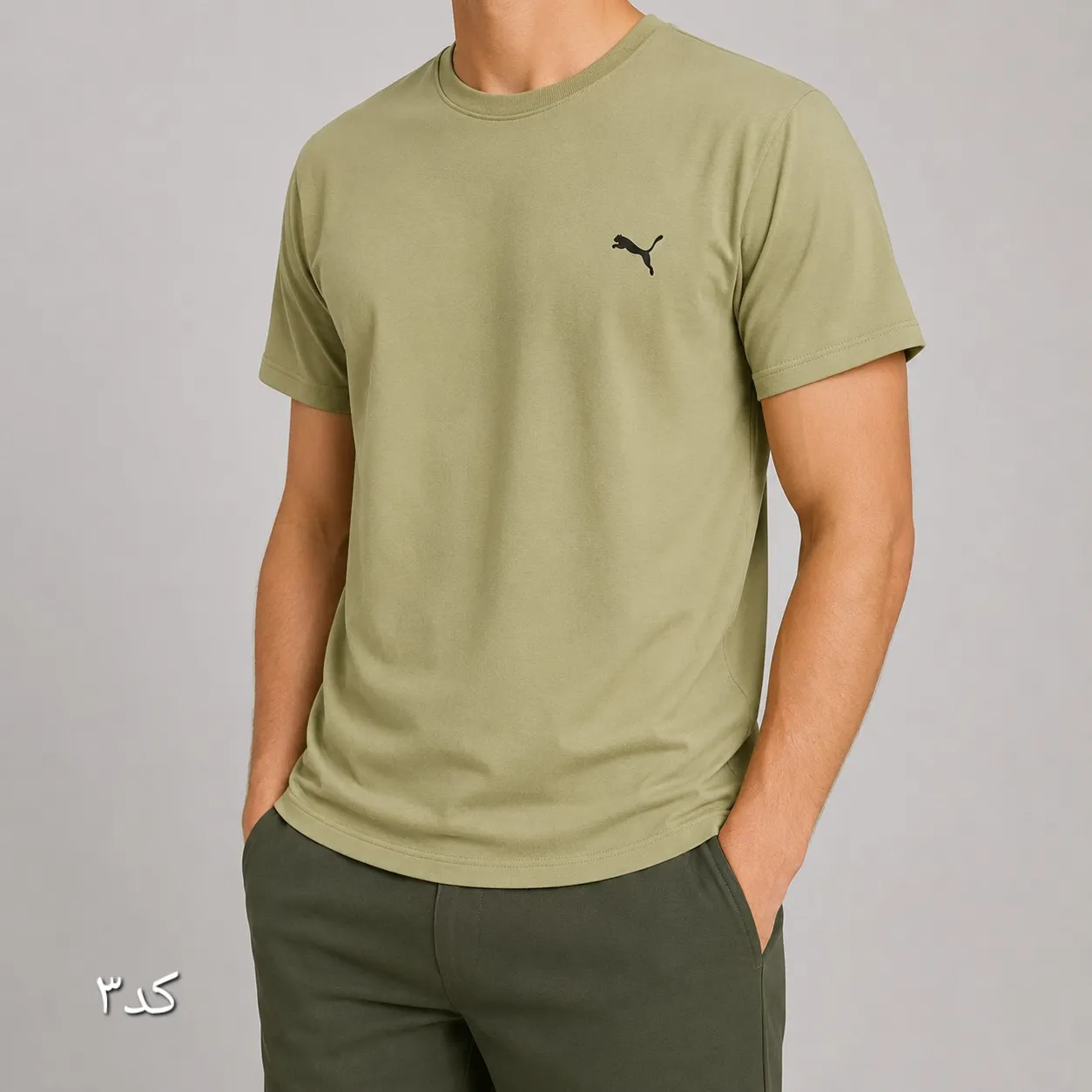 تیشرت مردانه پنبه ساده رنگی سایز L و XL و XXL