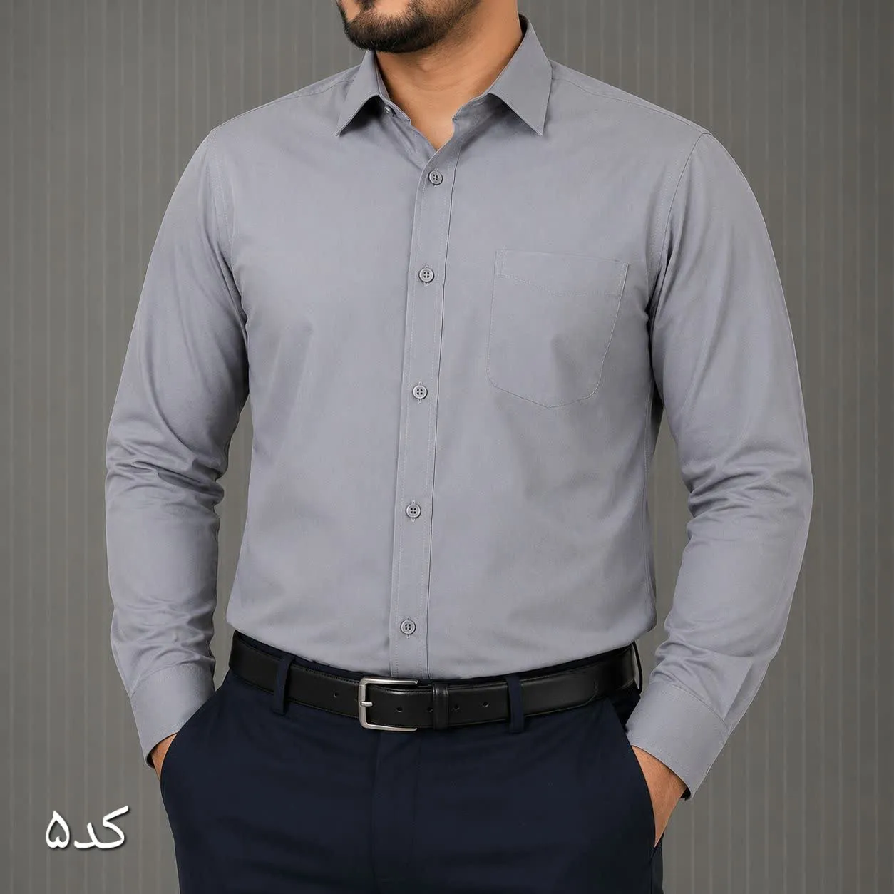 پیراهن آستین بلند مردانه بنگال کشی قواره آزاد رنگبندی متنوع