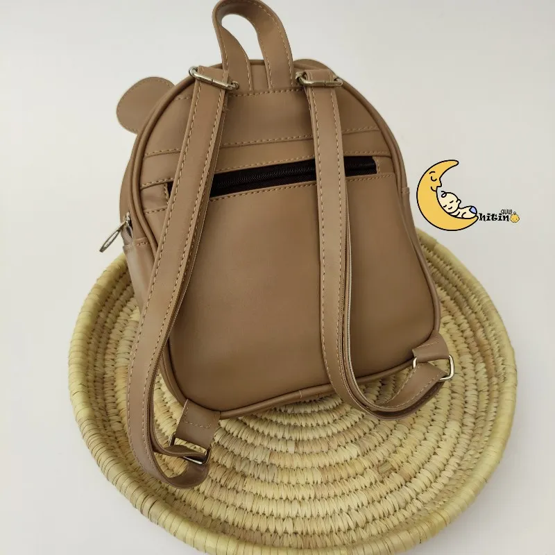 کوله پشتی چرم خرسی مهد کودک و پیش دبستانی دخترانه و پسرانه