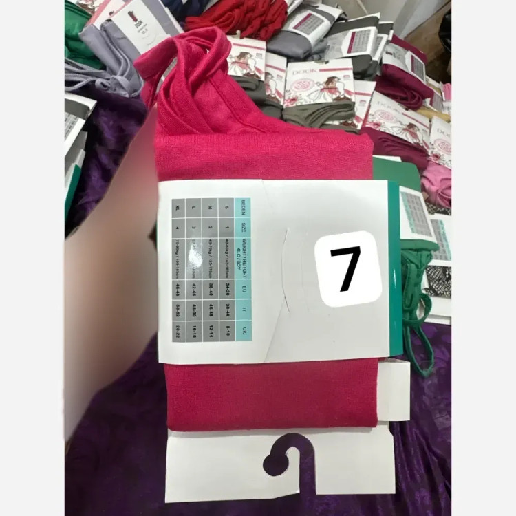 تاپ بندی زنانه رنگی سایز L مناسب سایز 36 تا 42 جنس اسپان کشی
