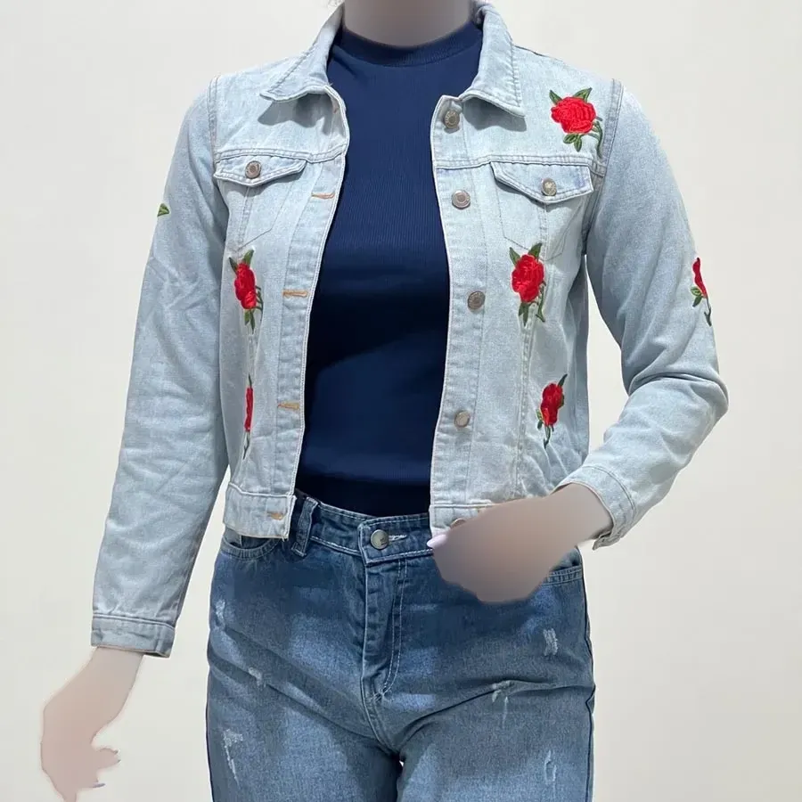 کت جین زنانه وارداتی کد 1329