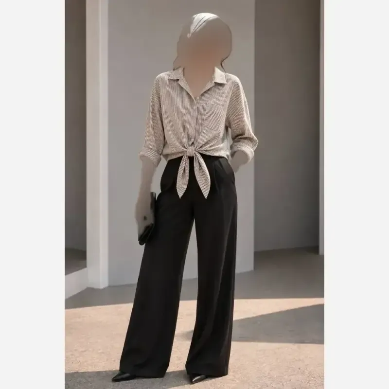 شومیز تترون مانتویی قد 75 مدل پینترستی