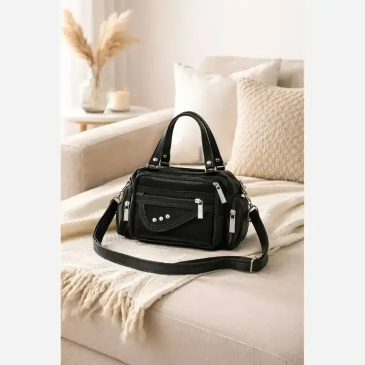 کیف حاج خانومی جادار نانسی وارداتی رنگ مشکی