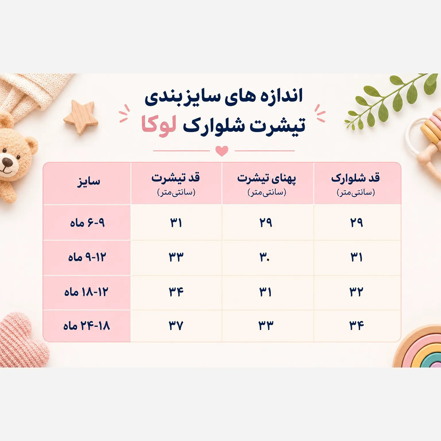 ست تیشرت و شلوارک نوزادی لوکا طرح خرچنگ رنگی نخ پنبه پلی استر 6 تا 24 ماه