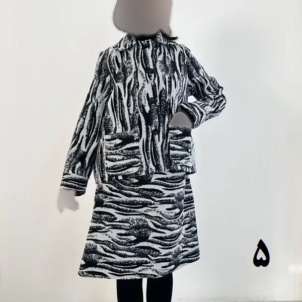 کت پشمی زنانه مناسب سایز 38 تا 42