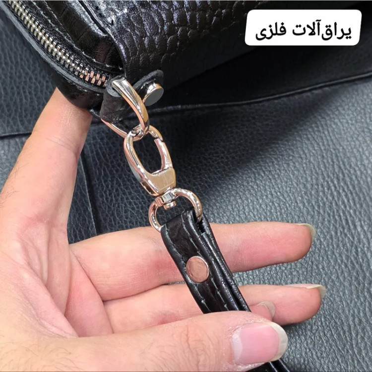 کیف دستی پاسپورتی چرم طبیعی مردانه و زنانه مدل مچی و دستی