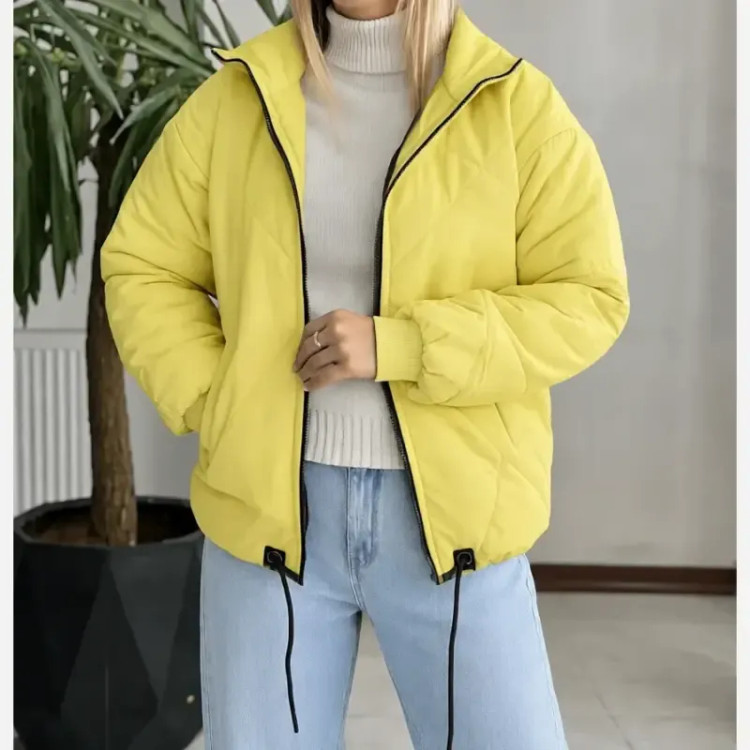 کاپشن پاستیلی دخترانه کراپ شو تی سی پشم شیشه سایز 36 تا 46