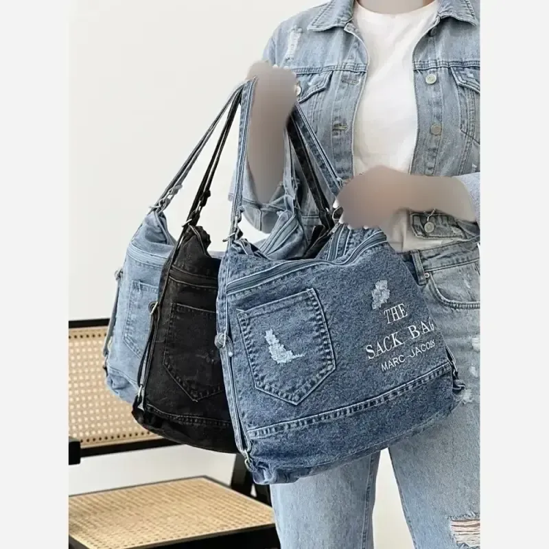 کیف جین 3کاره زنانه لی خارجی درجه یک ابعاد 35 در 35 سانت